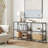 Odine Glass Top Console Table-1467879770-1385902415