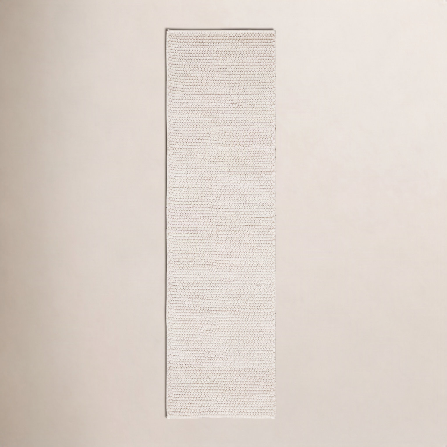 Sitte Ivory Hand-Woven Rug, Runner 2'3" x 7'
