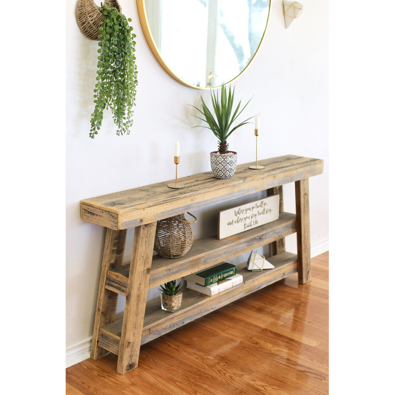 Diyar 60'' Solid Wood Console Table