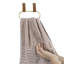 Bathroom Oval Brass Tone Hand Towel Rings