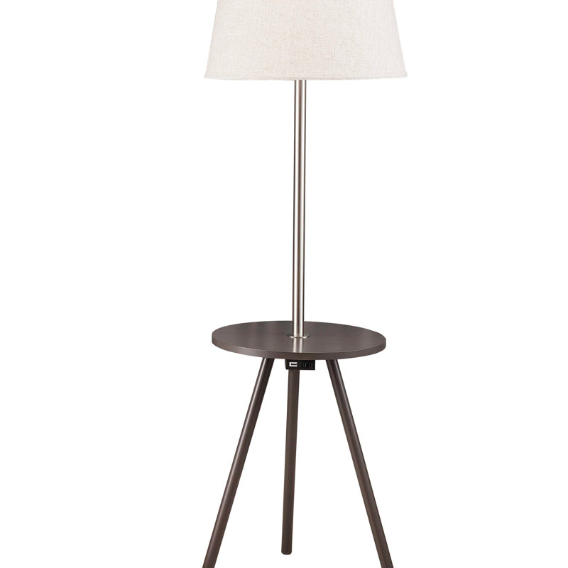 End Table Built-In Outlets