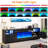 70" Fireplace Tv Stand With 36" Electric Fireplace, Led Lighted Entertainment Center, Media Console Table, Storage Cabinet For Tvs Up To 80"-174561629