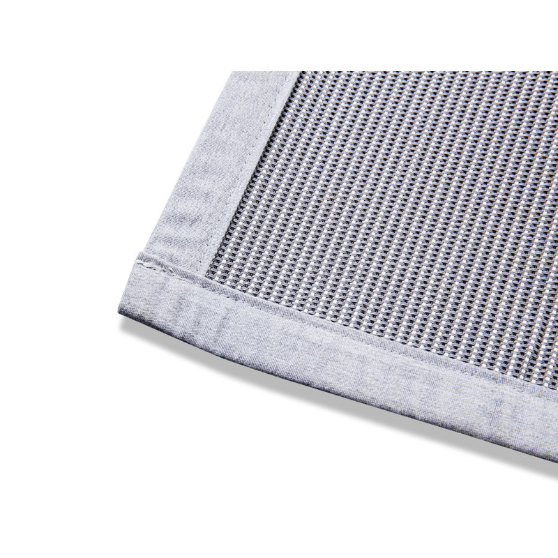 Tapis carré gris clair Carpen, Rectangle 4 pi 11 po x 4 pi 7 po