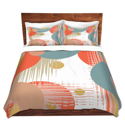 DiaNoche Twin Duvet Cover Sets Microfiber by Ruth Palmer - Modern Abstract