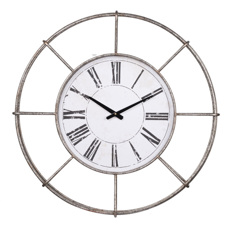 Horloge murale surdimensionnée Draughn