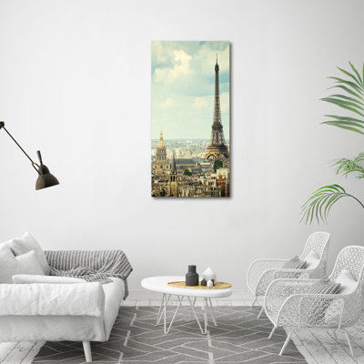 Eiffel Tower Paris - Wrapped Canvas Print