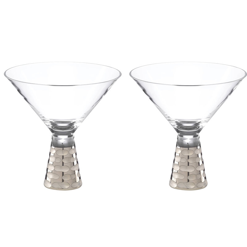 Verre à martini 8 oz. 2 pièces Truro, Platine