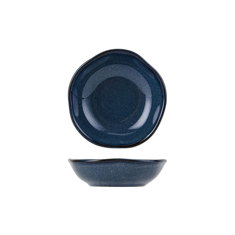 Tuxton Artisan Porcelain China Fruit Bowl, Blue