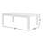 Jayton 47" W Rectangular Aluminum Patio Table with Slatted Top -1861368333