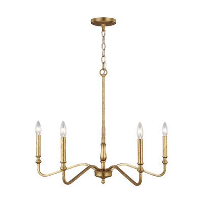 Lowes 5 - Light Candle Style Classic Chandelier