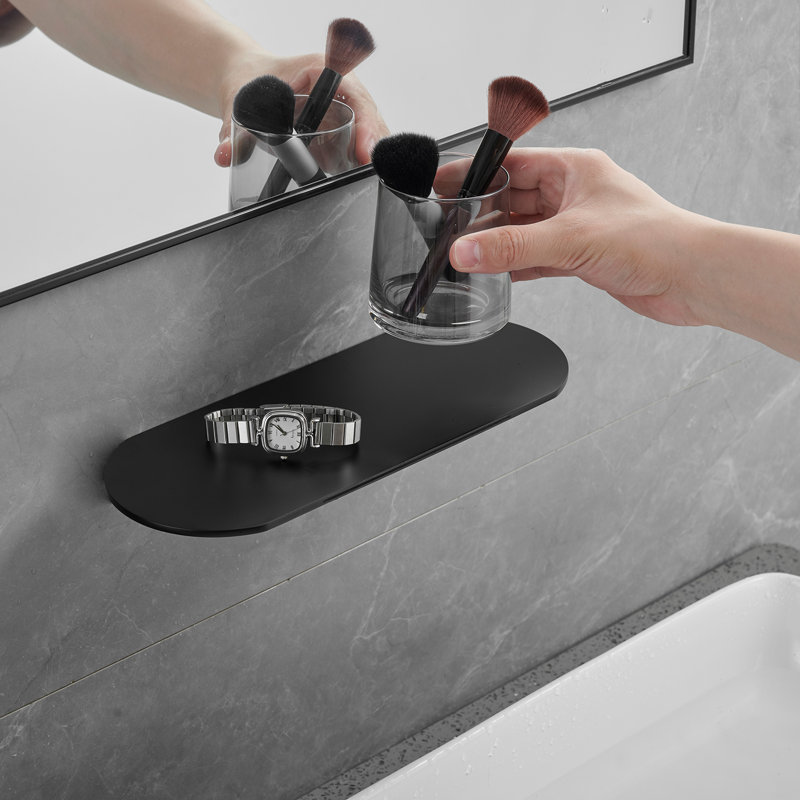 Single-handle Bathroom Faucet with Drain Assembly