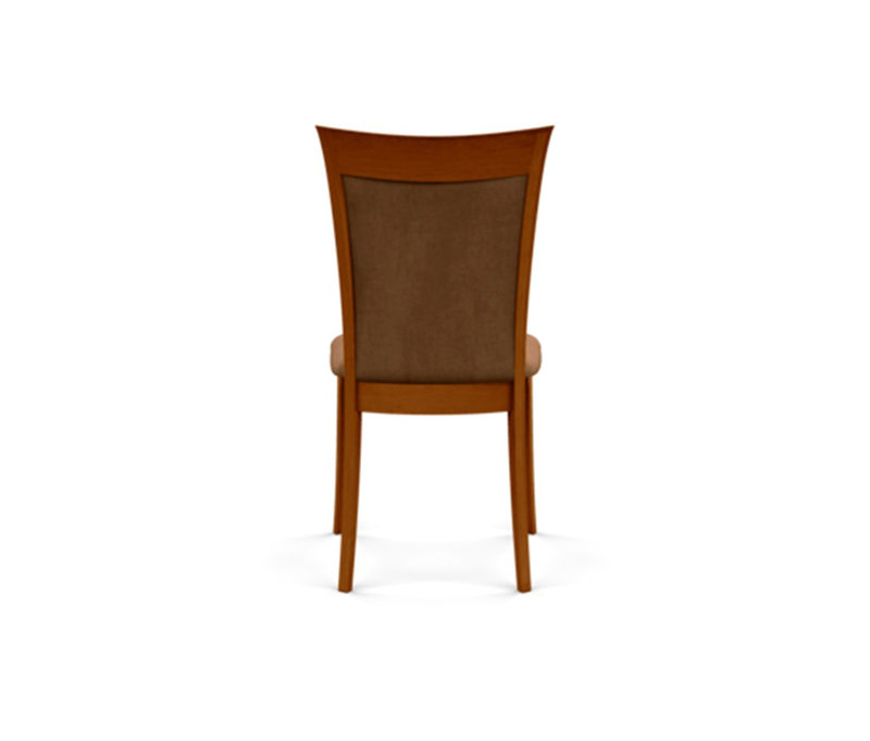 Morgan Leather Dining Chair, Autumn Cherry, Ebony