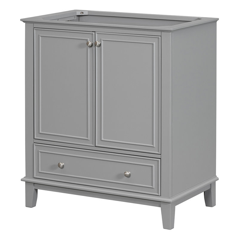 Base de meuble-lavabo simple Mytrell 29,51 seulement, Gris