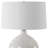 Latitude Run® Bragenham White Glaze Table Lamp