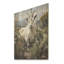 «White Meadow Buck Goat Peaks», animal de chèvre sur bois-1944931330