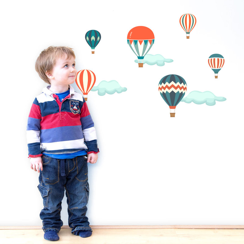 Classic Balloon Wall Stickers, 45cm H x 70cm W