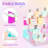 4 Tier Iridescent Display Risers Stand, Plastic Risers For Display, Plastic Perfume Organizer, Display For Figures, Cupcake, Dessert, Desktop Stand For Organization And Decor, 2 Pack, 12Inch