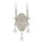 Blakely Steel Candle Wall Light-22711424