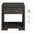 Pryor 24" H Fully Assembled Solid and Manufactured Wood End Table