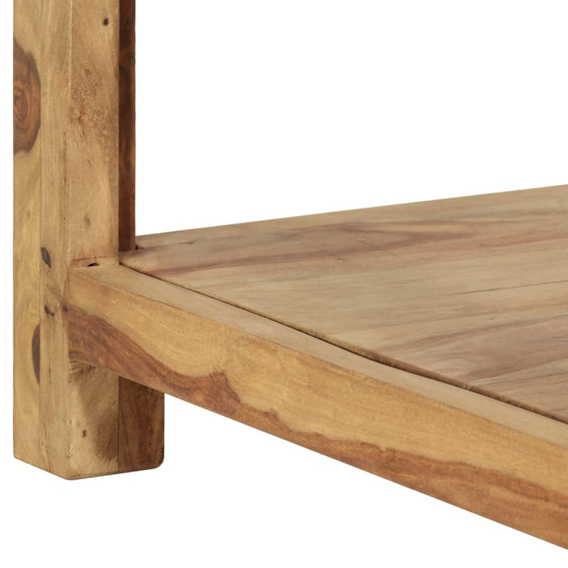 Kurtz Solid Wood Four Leg Coffee Table with Storage