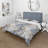 Ethereal Rococo Flourish Victorian Pattern XXIX Floral Duvet Cover-336694372