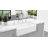 Shaker 33" Single Bowl Farmhouse Apron Front Fireclay Kitchen Sink-55072864