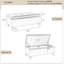 Banc de rangement en similicuir Aeronwen-1573212225