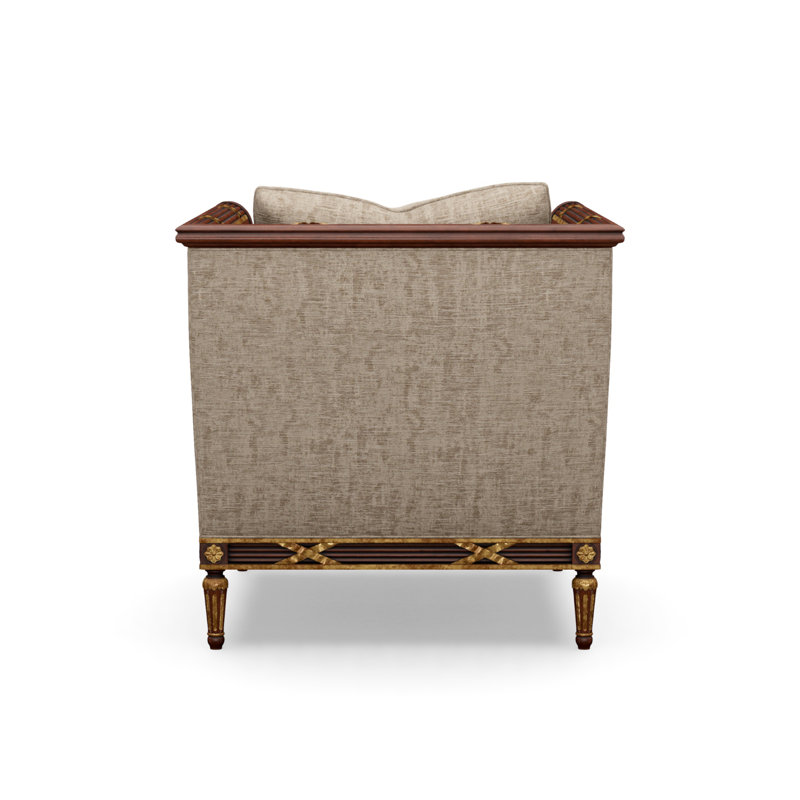 The Regent's Visit  Accent Chair, Churchill Driftwood (Performance fabric) 6137-92