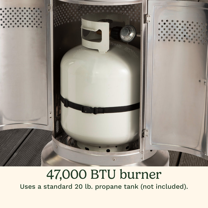 Stainless Steel Propane Patio Heater