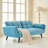 Edriel 74" Convertible Velvet Futon Sofa Bed With Adjustable Backrest-283440101