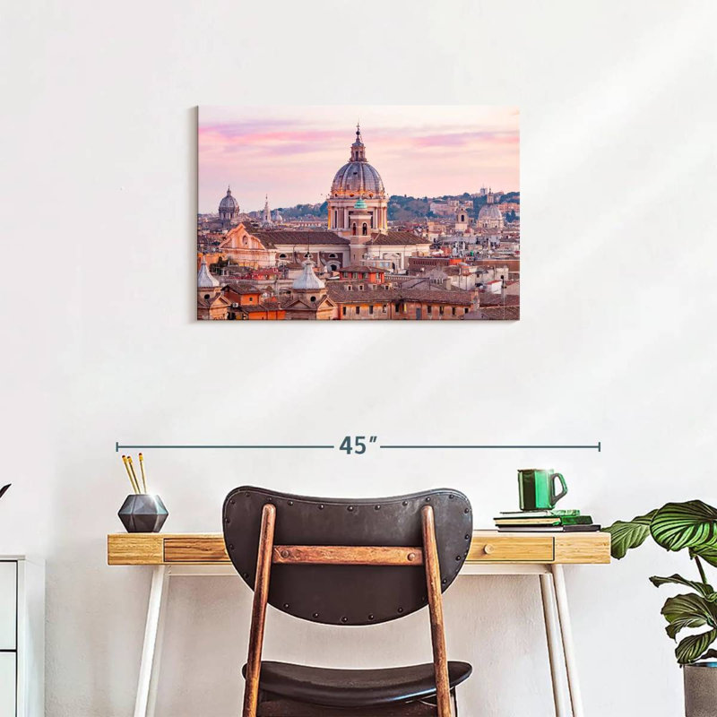 Kavia Rome Sunset Scenery, 20" H x 30" W