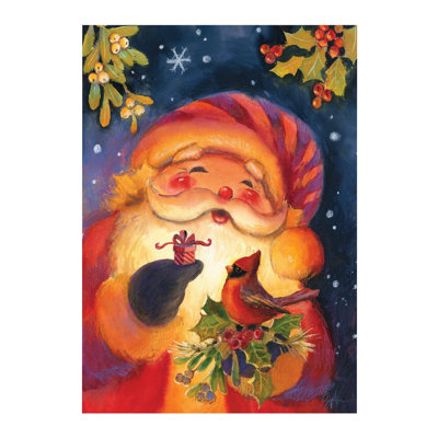 Joyeux drapeau du Père Noël