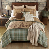 Ensemble de courtepointe en microfibre / polyester Spruce Trail