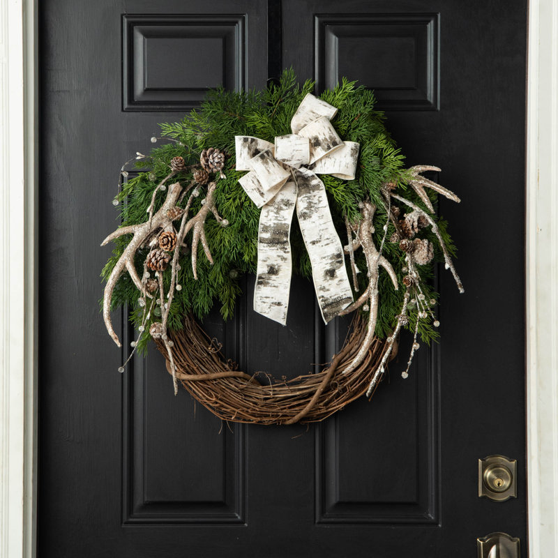 Handcrafted Faux Juniper 24'' Wreath