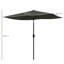 205cm X 290cm Rectangular Tilt Beach,Traditional Parasol-96006545