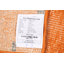 Tapis orange en laine noué à la main de conception unique 3 pi 6 po x 5 pi 9 po