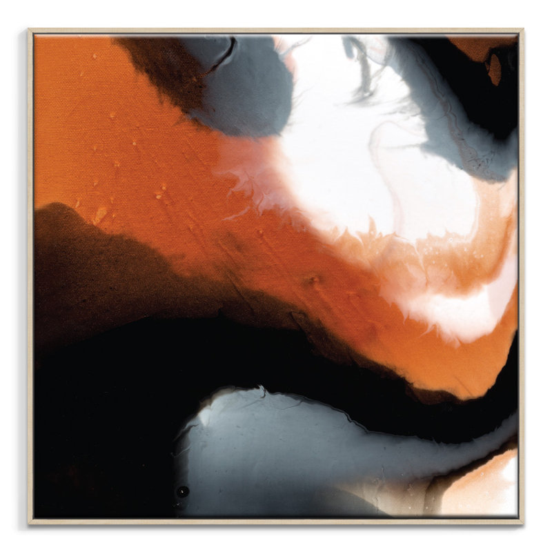 Flow 24 by Chalie Macrae - Print on Canvas, Timber, 76cm H x 76cm W