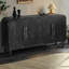 Buffet de rangement 59 pouces Farmhouse Vintage Curved-517970380