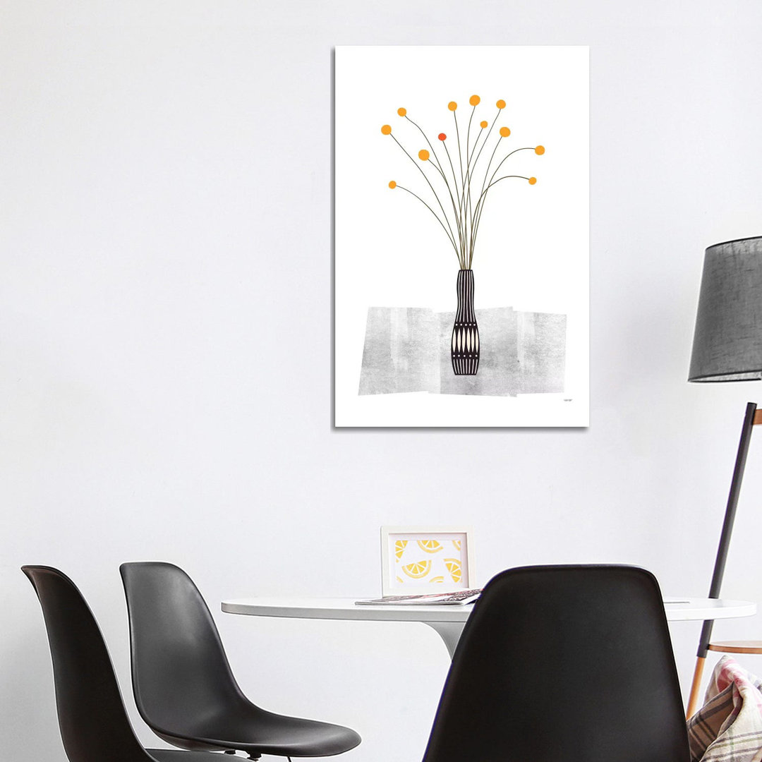 Blumen III von TomasDesign - Galerie-verpackte Leinwand Giclée auf Leinwand