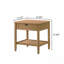 Table de chevet à tiroir simple avec tablette
