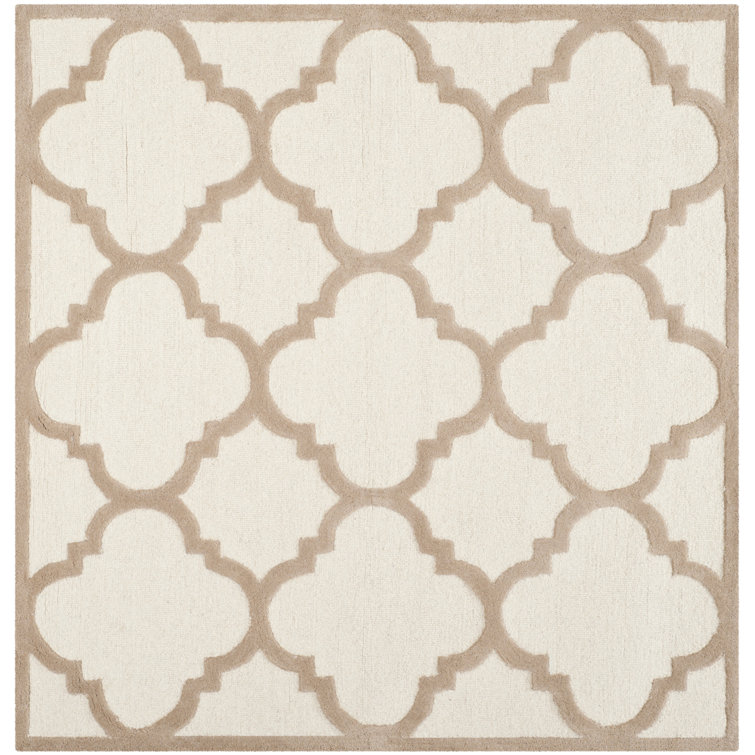 Cannen Hand Tufted Wool Geometric Rug