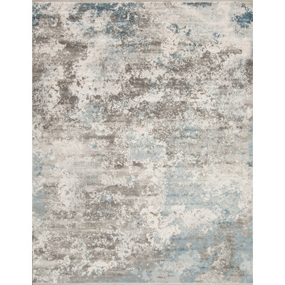 Santorini Area Rug in Gray