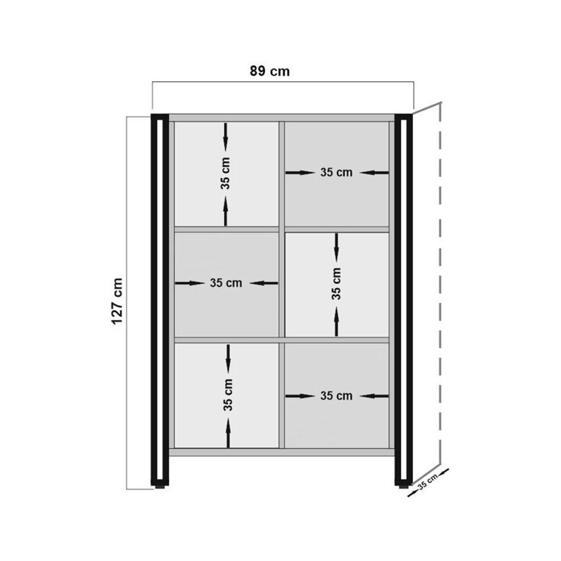 Sid 89cm Sideboard