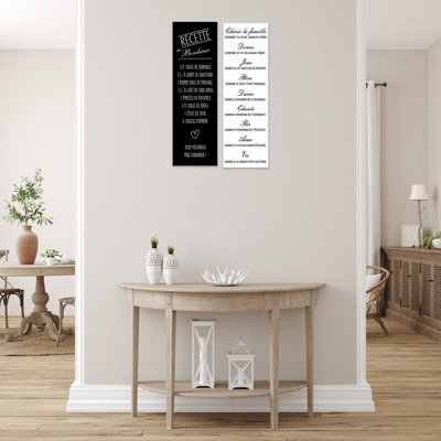 Ensemble de 2 peintures sur toile sans cadre