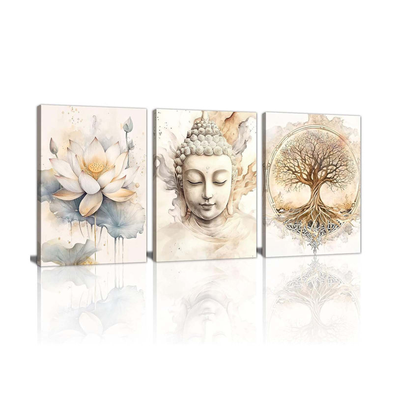 3 Piece Wrapped Canvas Print
