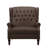 Alta Traditional 28.5" Wide Manual Wingback Recliner Chair with Button-Tufted Diamond Stitching-2078642825-2109953699