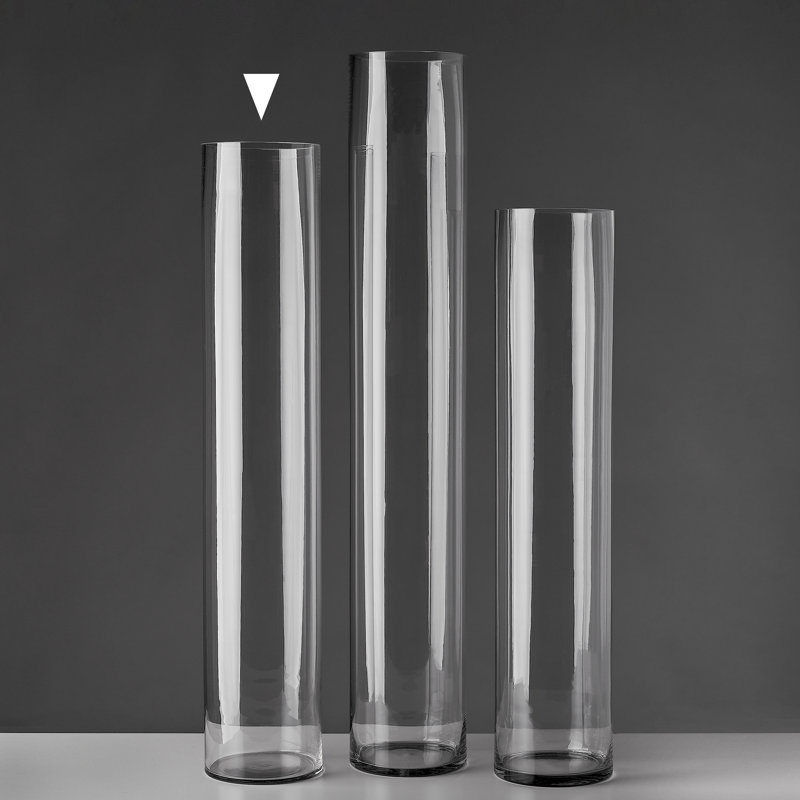 Emit Glass Jar, 80cm H x 15cm W x 15cm D