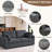 71'' Loveseat Sofa, Cloud Couch With Removable Pillows, Deep Seat Couch Couches For Living Room, Office, Apartment-1761149352
