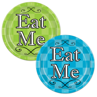 Alice In Wonderland Plates