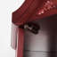 Armoire éclairée en verre pour vitrine, style cerise, tablettes réglables, coin orné de sculptures ornées avec tablettes de rangement-1029828201